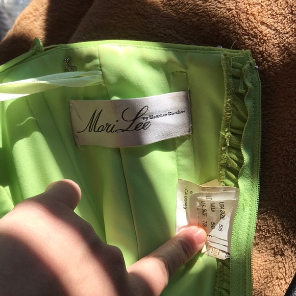 Mori Lee By Madeline Garner ruched dress - Picture 4 of 8